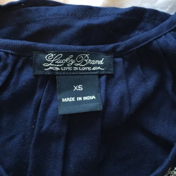 Lucky Brand Embroidered Blouse - Picture 2 of 7